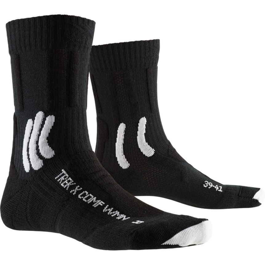 Produktbild von X-Socks Trek X Comfort Damensocken - opal black/arctic white