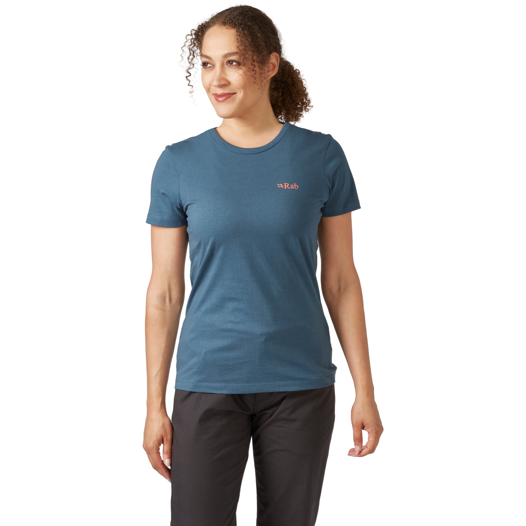 Picture of Rab Stance Cinder Women&#039;s Tee - orion blue