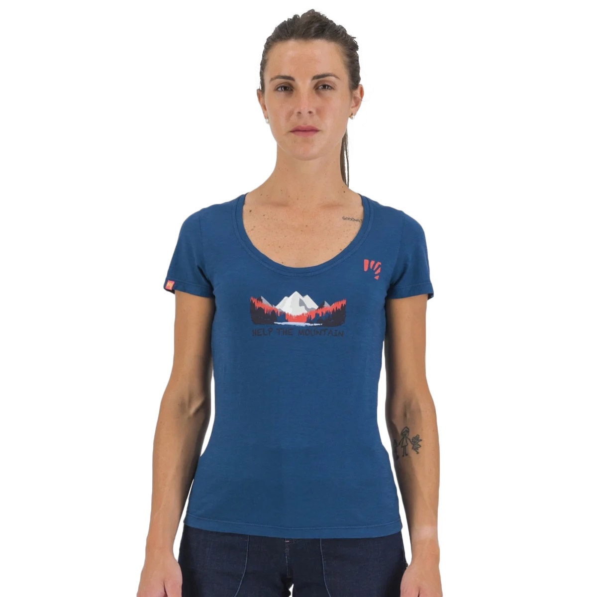 Produktbild von Karpos Ambretta T-Shirt Damen - gibraltar sea
