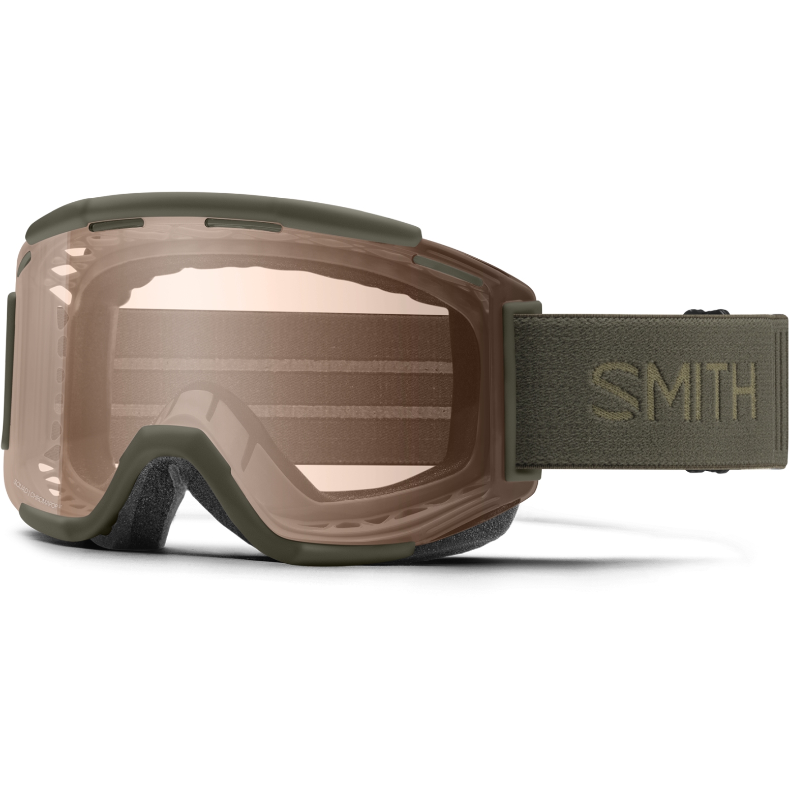 Picture of Smith Squad MTB Goggle - Chromapop Lens - Forest / Amber Low Light + Clear