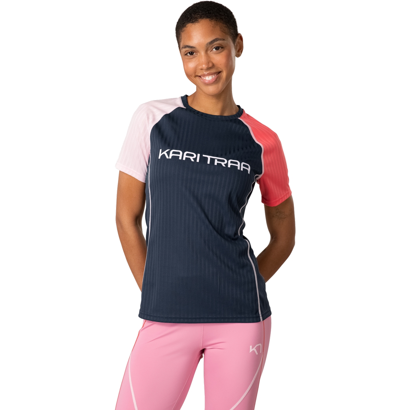 Produktbild von Kari Traa Ella Kurzarm-Unterhemd Damen - royal