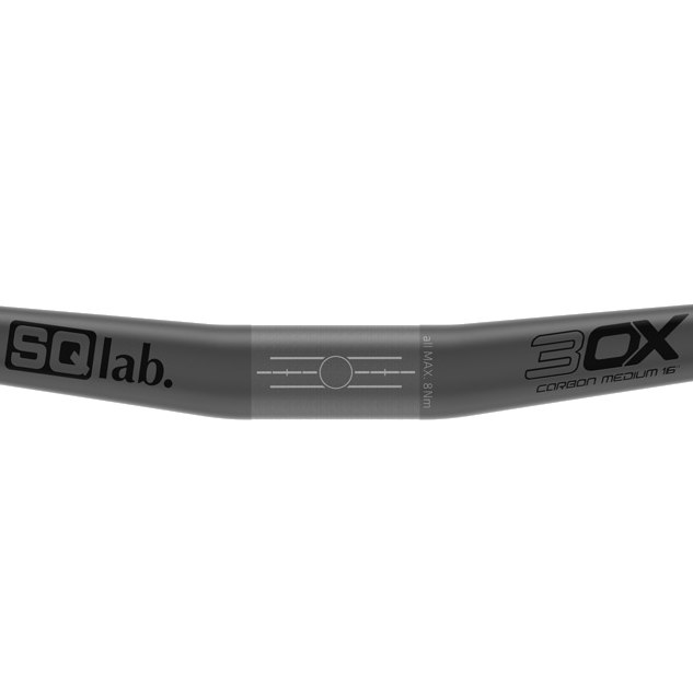 SQlab 3OX MTB Carbon Handlebar - 16° - 31.8 - 30mm Medium Rise