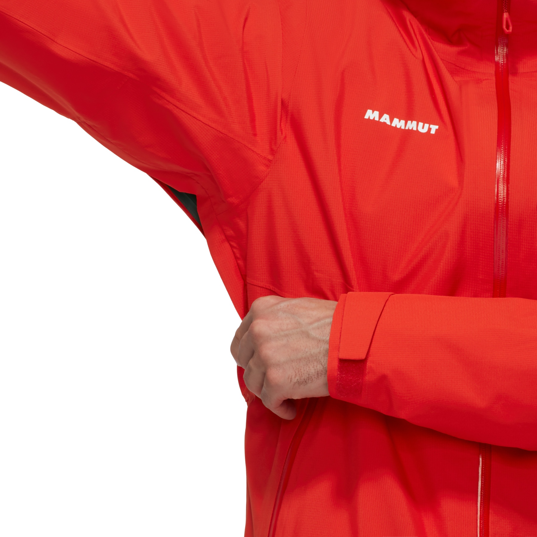 Mammut Alto Guide HS Heren Regenjasje (Marineblauw