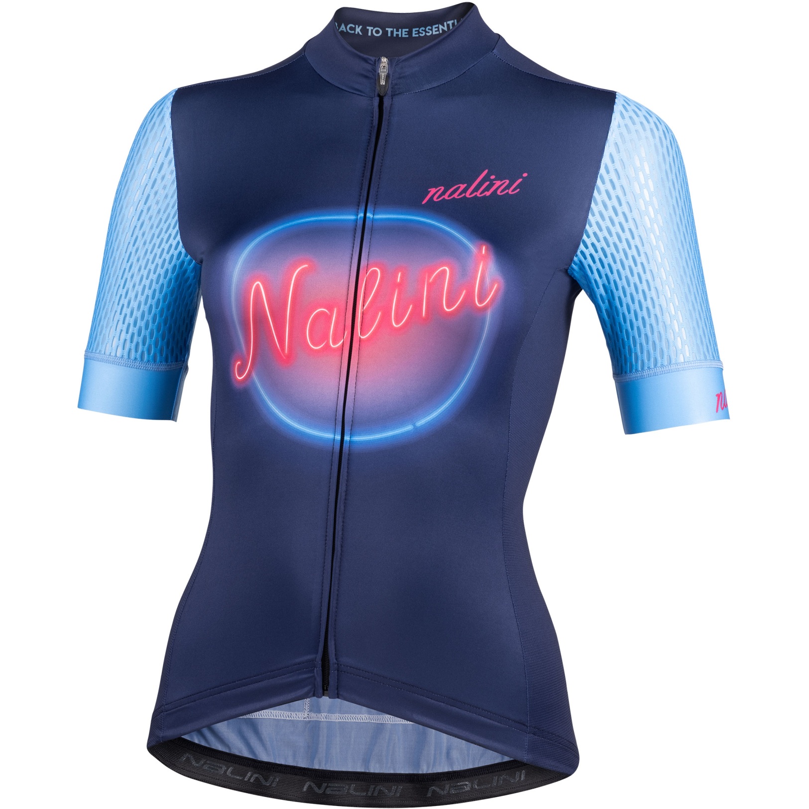 Picture of Nalini Hollywood Cycling Jersey Women - dark blue/light blue 4250