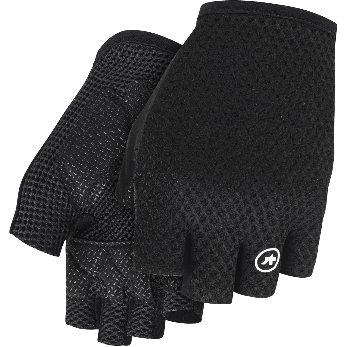 Productfoto van Assos Endurance S11 Handschoenen met Korte Vingers - black series