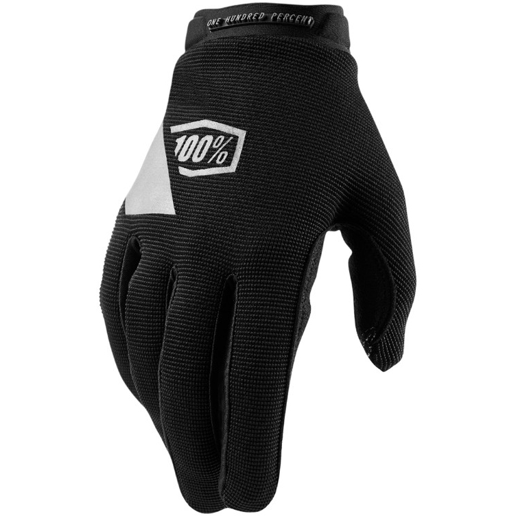 Image of 100% Ridecamp Women's Bike Gloves - black/charcoal