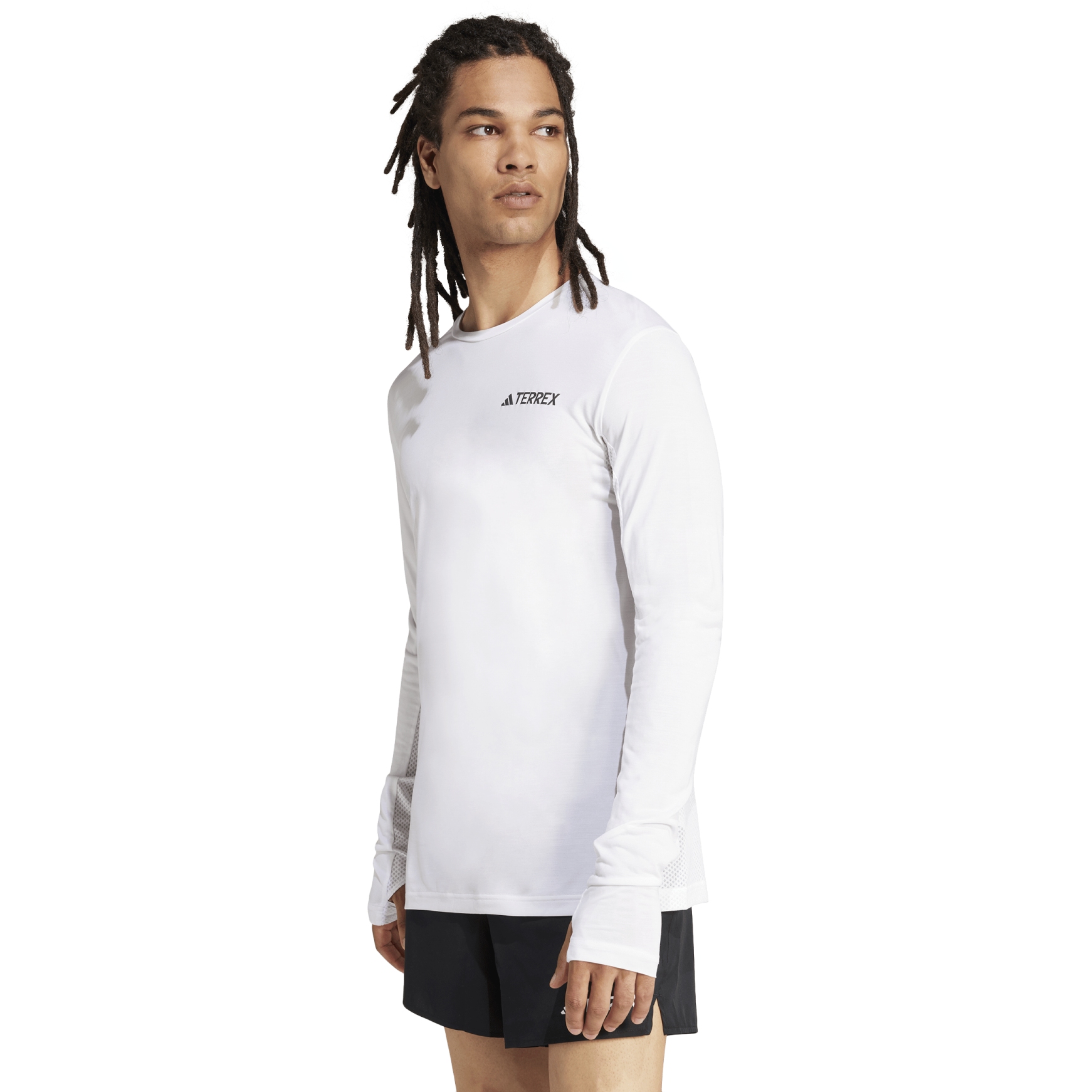 ラン adidas TERREX Xperior Climacool+ Longsleeve Men - white JN8124