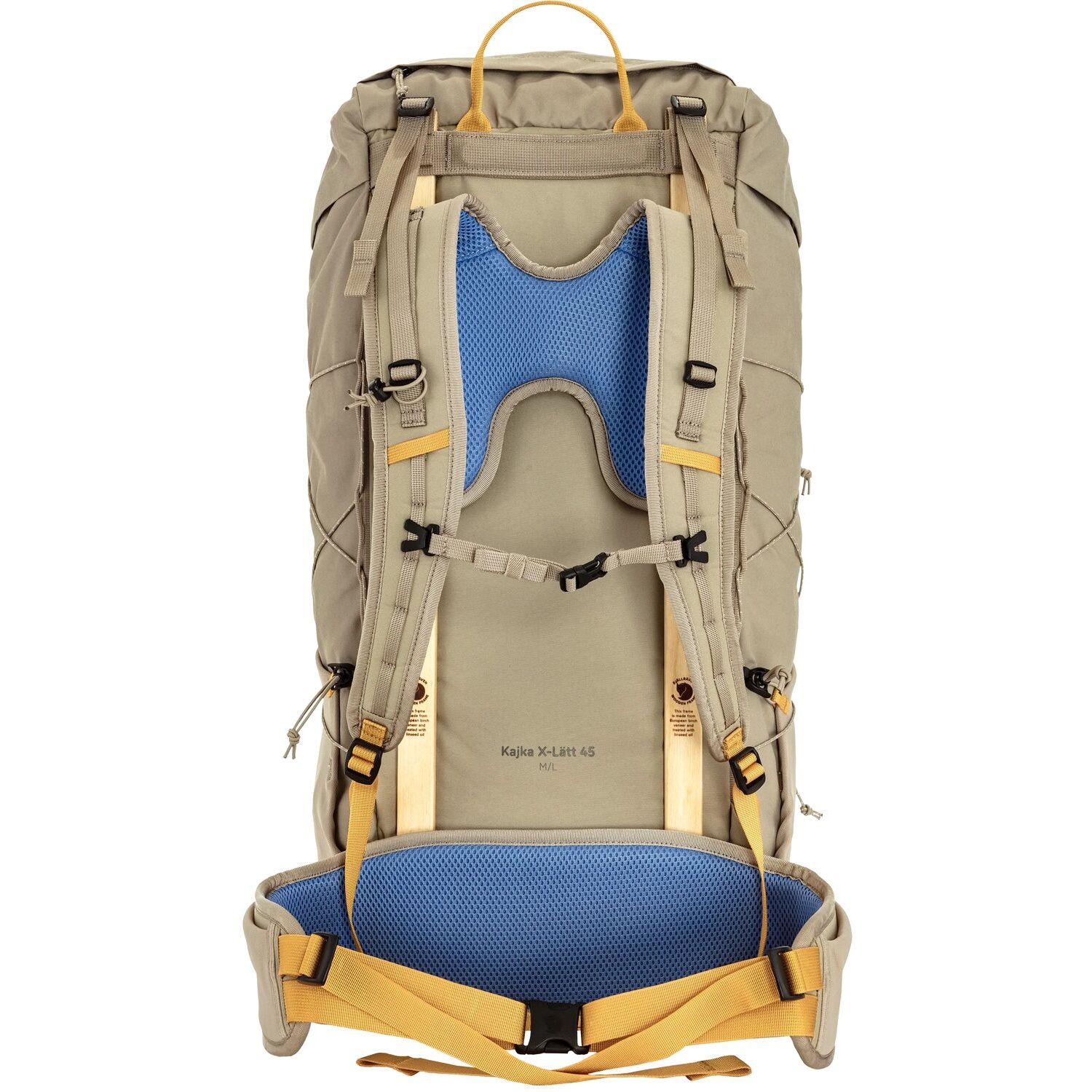 Fjällräven Kajka X-Lätt 45L Backpack - fossil | BIKE24