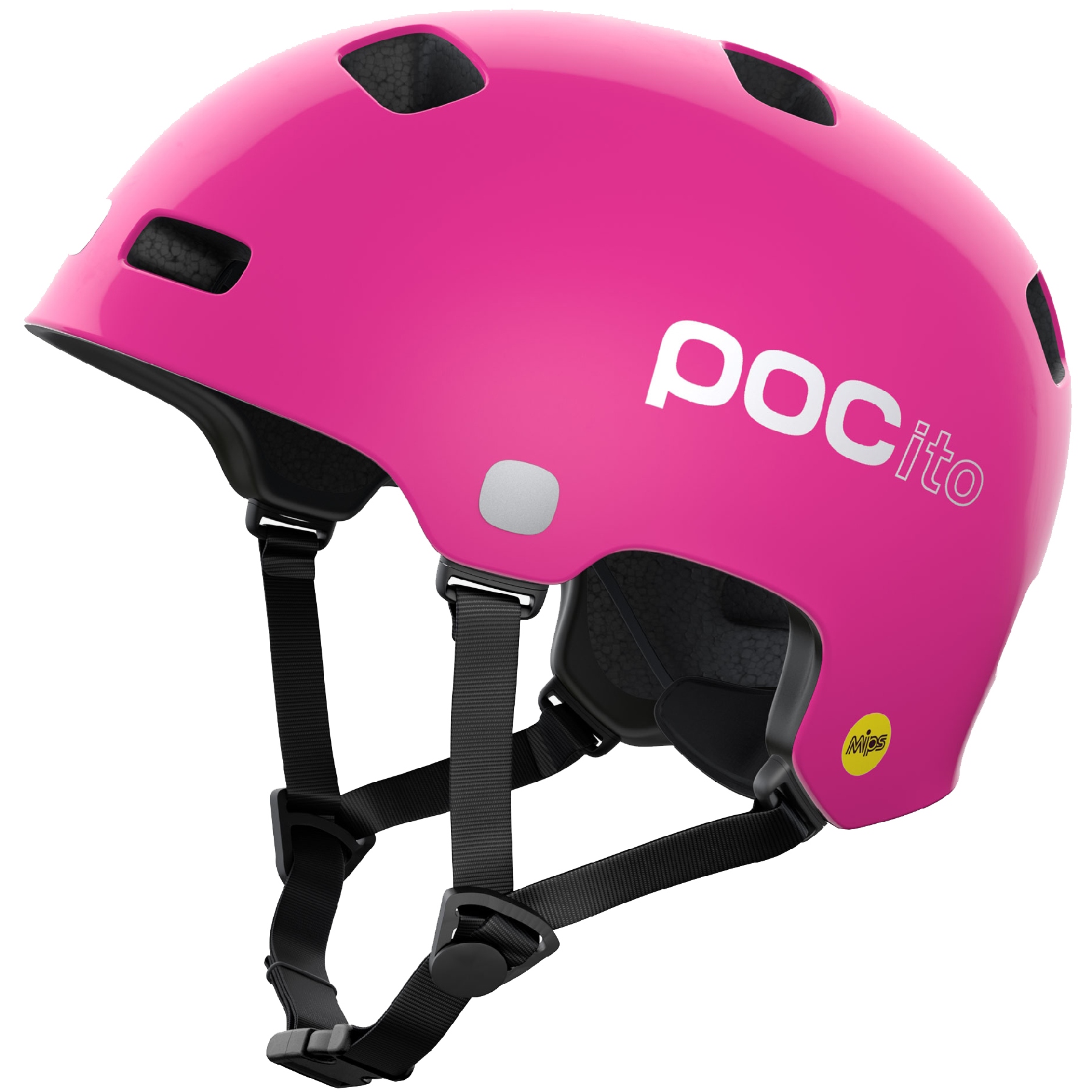 Picture of POC POCito Crane MIPS Kids Helmet - 1712-Fluorescent Pink