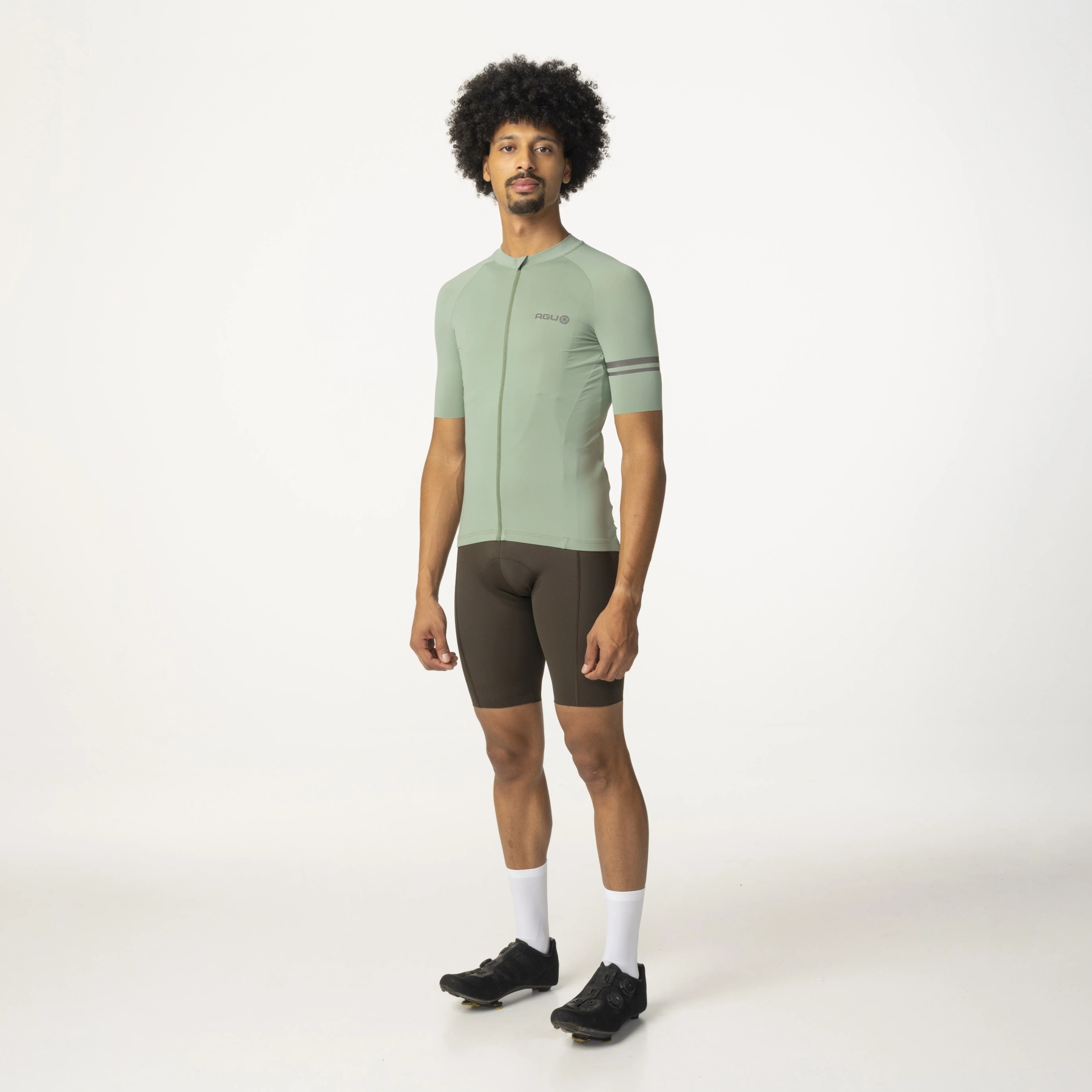 AGU Performance Solid Short Sleeve Jersey Men - sage green | BIKE24