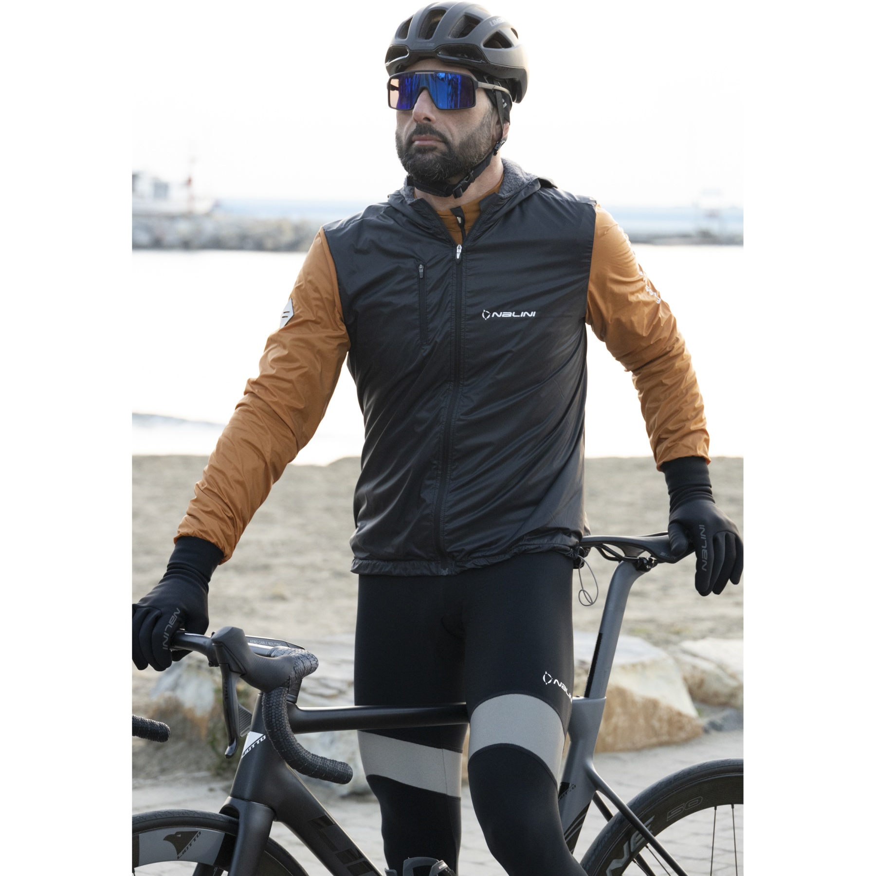 Nalini Gilet Vélo Homme - Warm - noir 4000 - BIKE24