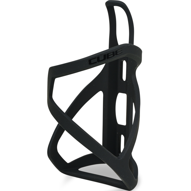 Picture of CUBE Bottle Cage HPP Left-Hand Sidecage - matt black´n´glossy black
