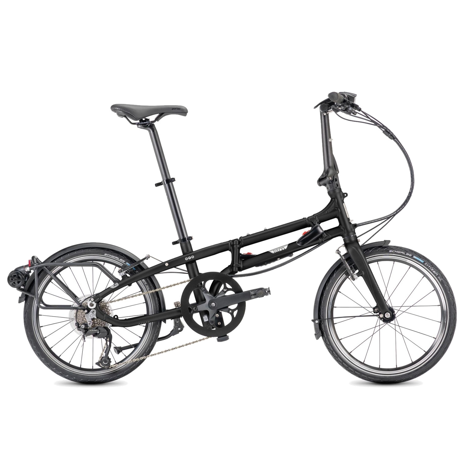 Foto de Tern Bicicleta Plegable - 20&quot; BYB P8 - 2025 - satin black