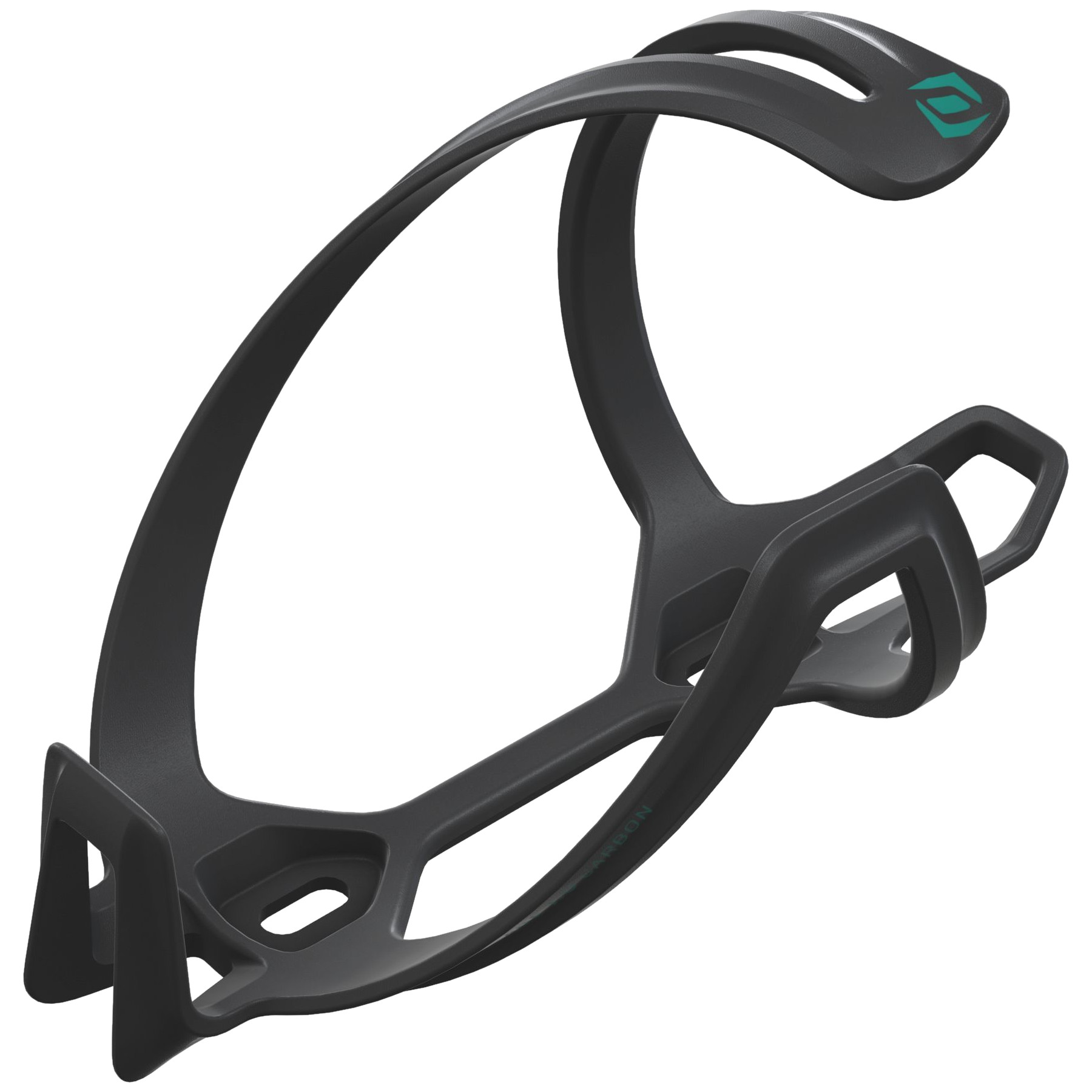 Picture of Syncros Tailor 1.0 Bottle Cage - right - black/teal blue