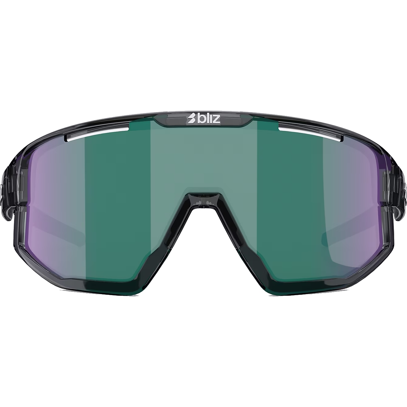 Bliz Fusion Glasses - Crystal Black - Brown Green Multi | BIKE24