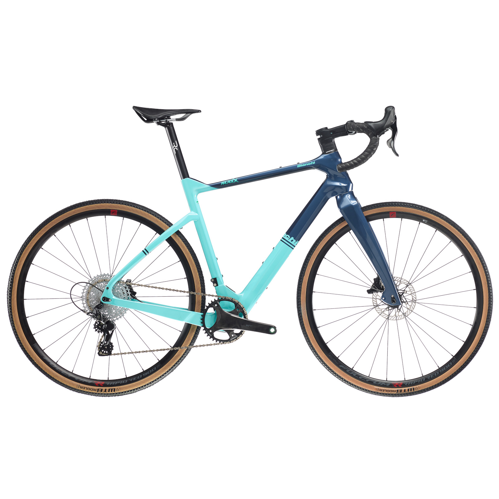Picture of Bianchi ARCADEX Disc - Ekar - Carbon Gravel Bike - 2023 - CK16 / blue note
