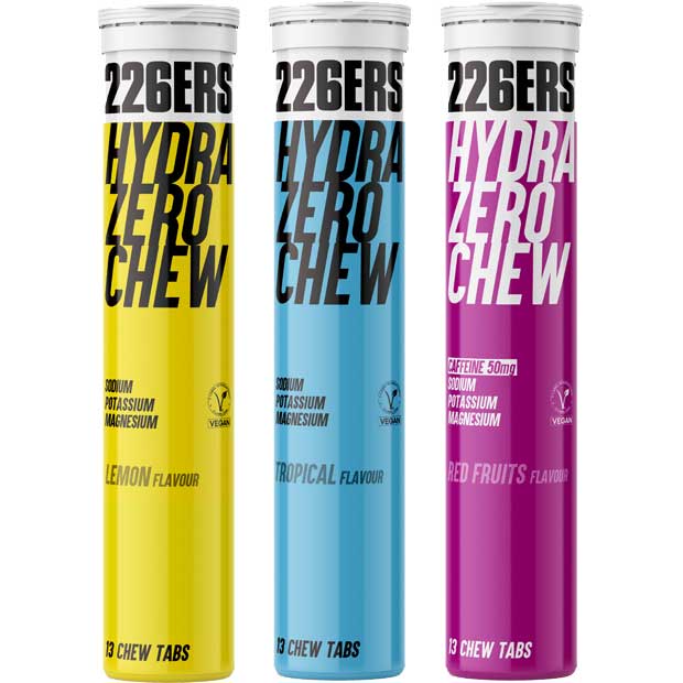 Foto van 226ERS Hydrazero Chew Salts - Kauwbare Mineraaltabletten - 13x2.5g