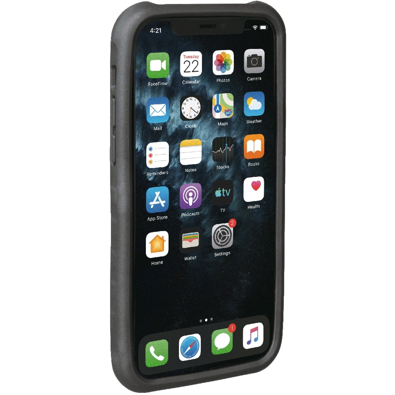 Picture of Topeak RideCase for Apple iPhone 11 Pro Smartphone Case without Holder - black/grey
