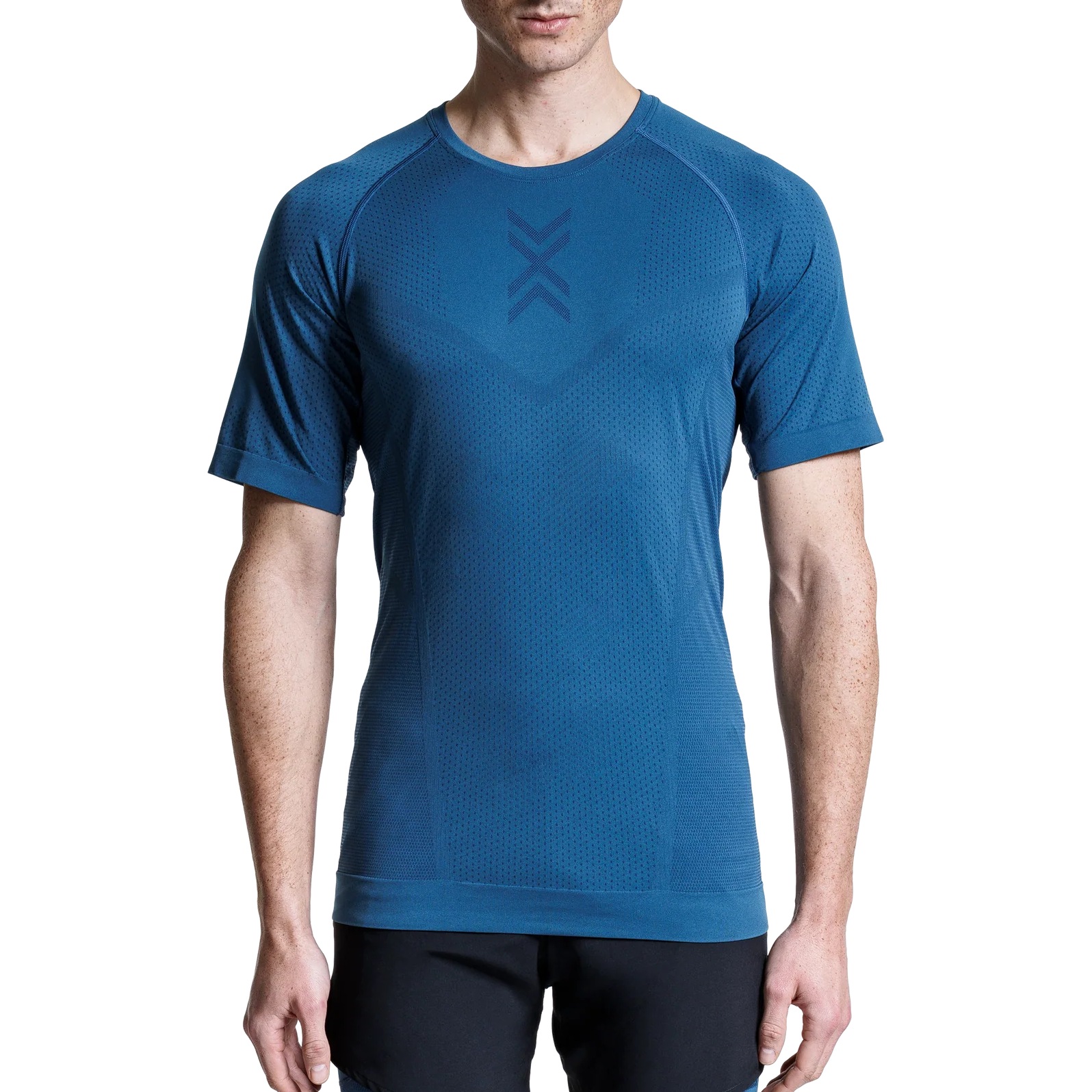 Photo produit de X-Bionic T-Shirt de course Homme - Xceed Run - slate blue/marine