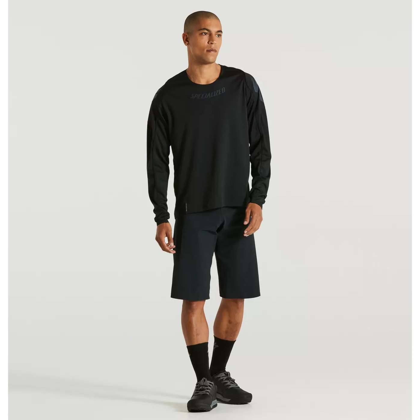 Specialized Gravity Longsleeve Jersey Unisex - black | BIKE24