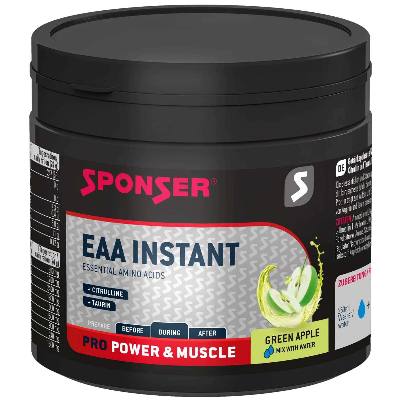 Picture of SPONSER EAA Instant - Beverage Powder with Amino acids - 300g