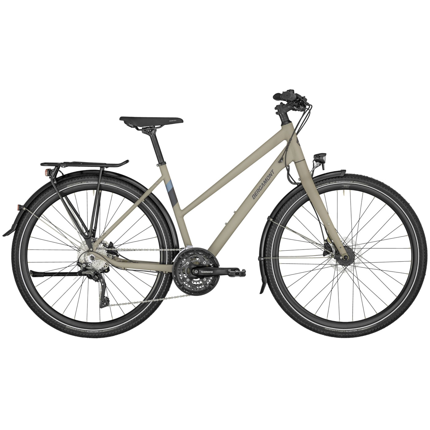 Productfoto van Bergamont VITESS 7 LADY - Women´s Touring Bike - 2023 - matt champagne beige