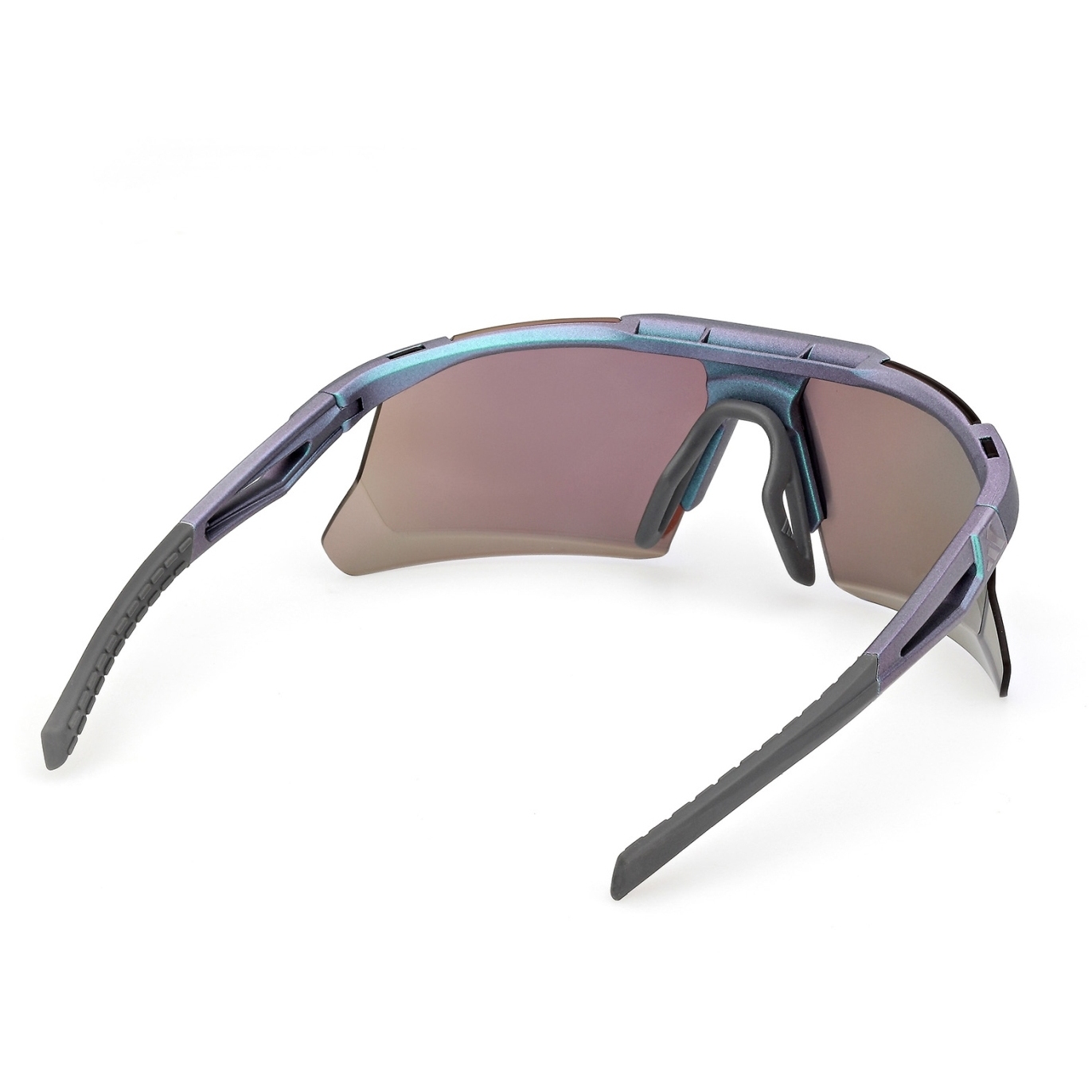 adidas Dunamis Bi SP0119 Glasses - Matte Dark Green / Blue Mirror