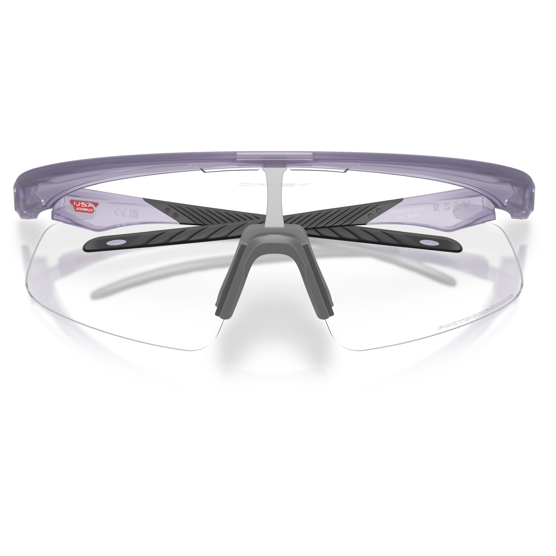 Oakley RSLV Lite Gafas - Matte Trans Lilac/Photochromic - OO9527D
