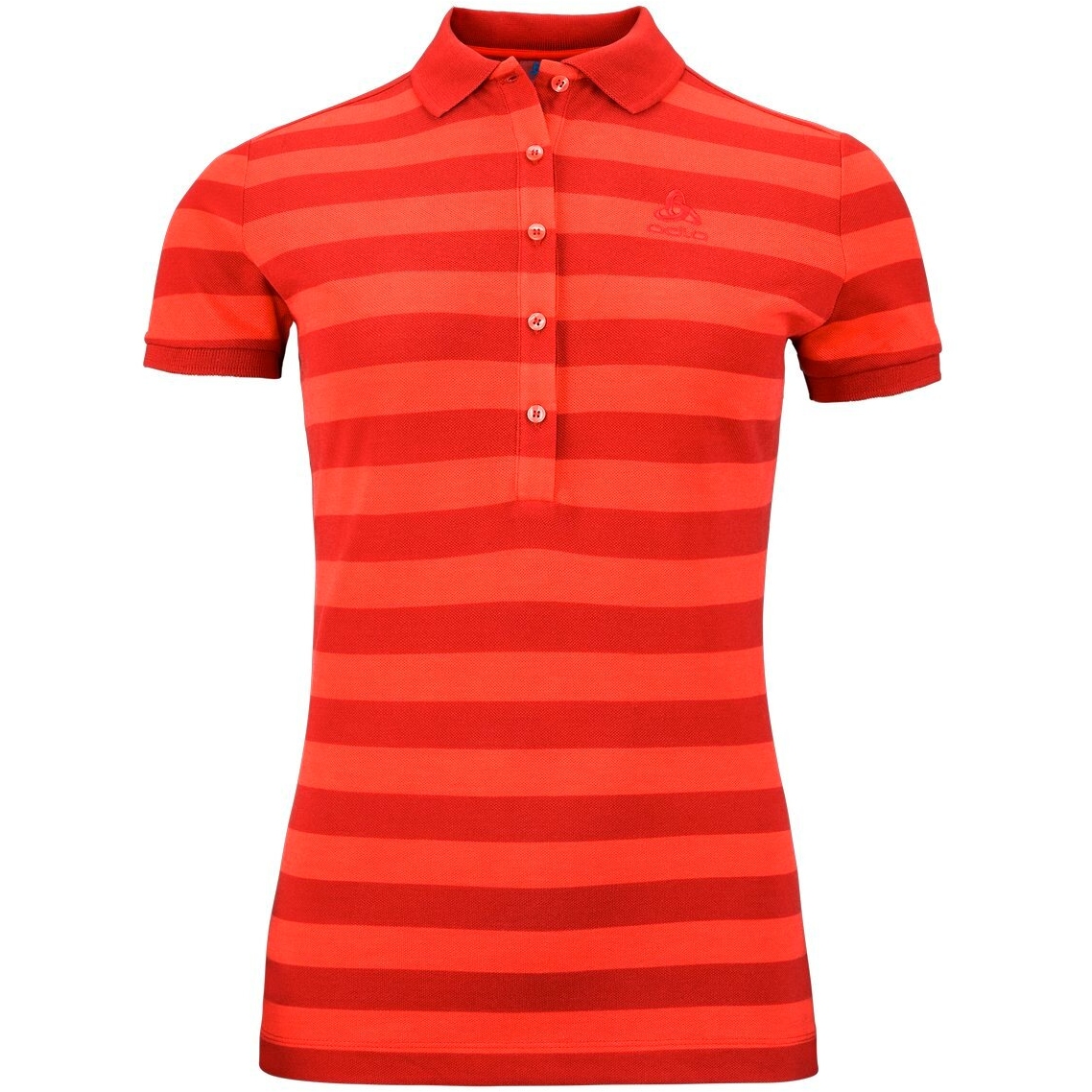 Produktbild von Odlo Concord Poloshirt Damen - american beauty - cayenne