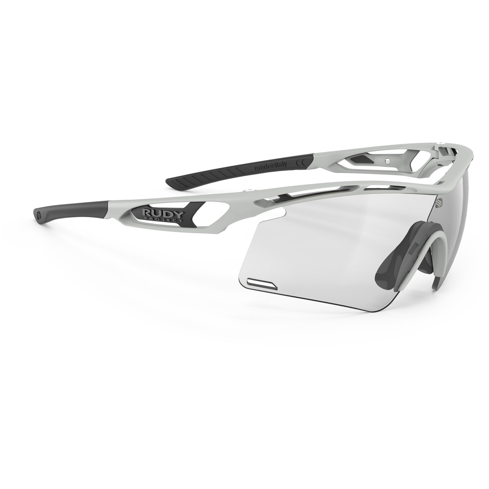 Picture of Rudy Project Tralyx+ Glasses - Light Grey Matte/ImpactX Photochromic 2 Black
