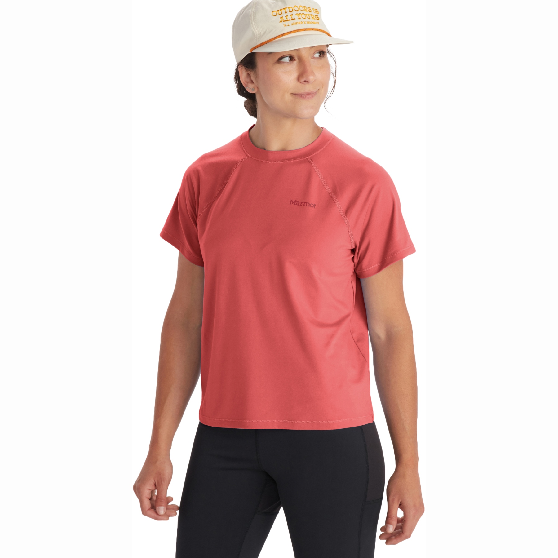 Marmot Windridge Short Sleeve T-Shirt Women - grapefruit