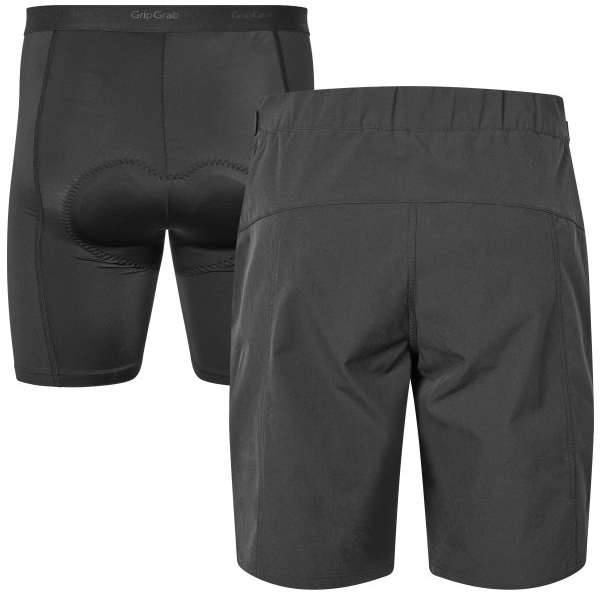 Short GORE Bike Wear Noir Homme - Cyclisme VTT Avec Cuissard Rembourré Intégré