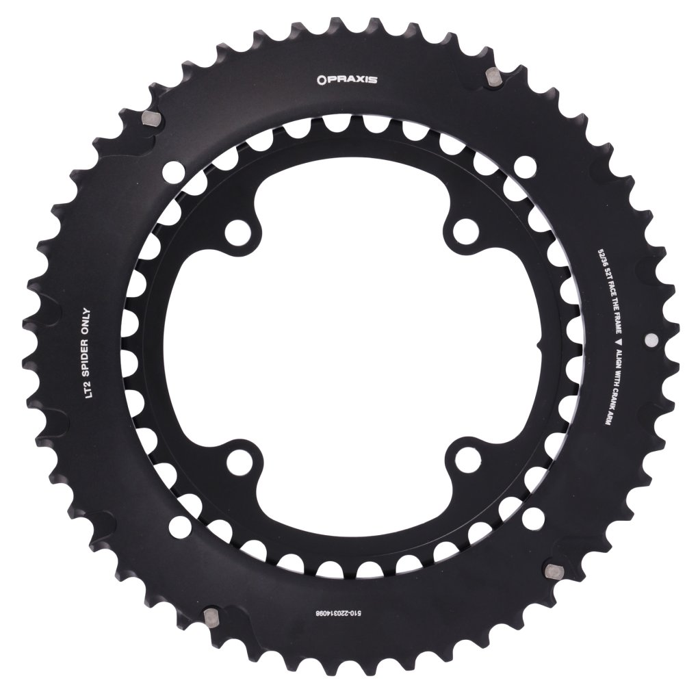 スペシャライズド  Praxis Chainrings 52/36T Specialized Praxis Works Chainrings - black | BIKE24