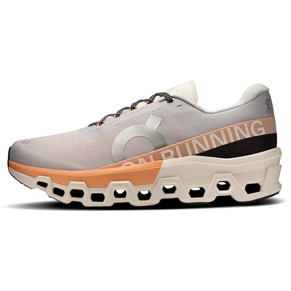 (取寄) オン メンズ クラウドモンスター 2 On men Cloudmonster 2 Glacier/Tangerine On Cloudmonster 2 Running Shoes Men - Glacier | Tangerine | BIKE24