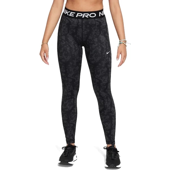 Nike Pro Dri-FIT Tights Girls black/white FZ5615-010 BIKE24
