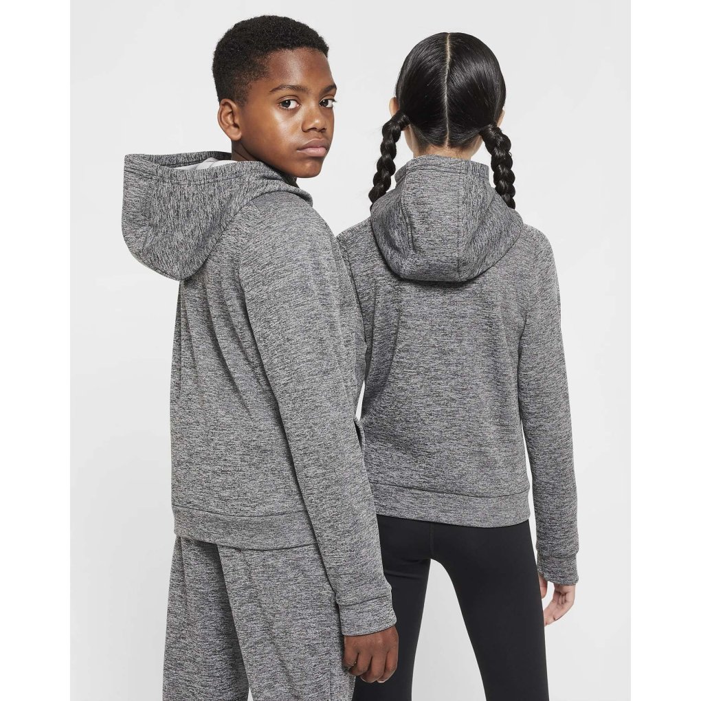 Nike Multi Stain Repel Therma-FIT Hoodie Kids black/lt smoke  grey/htr/white HF4414-010
