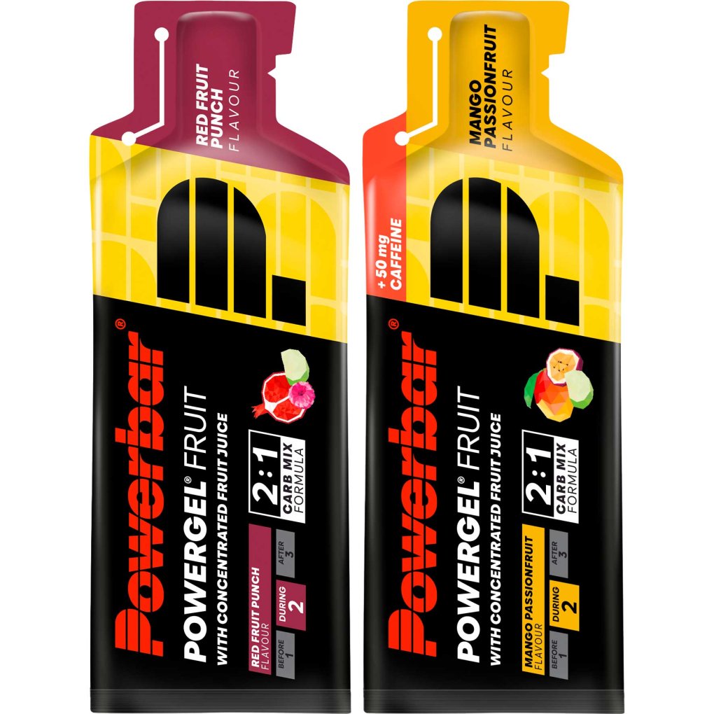 POWERBAR POWERGEL FRUIT Gel energetico (41g) Caffeinato Passion Eats