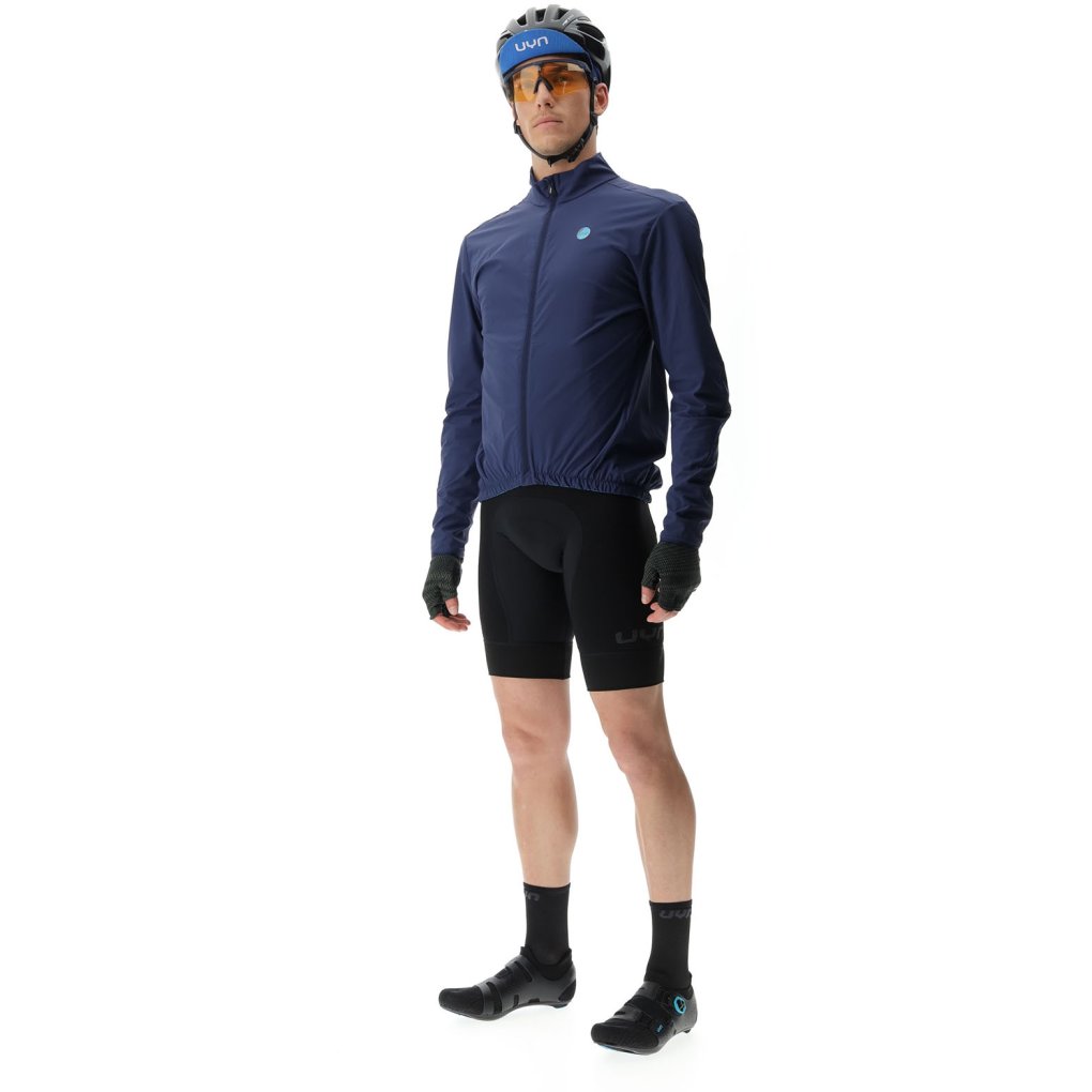 UYN Giacca a Vento Uomo Biking Ultralight Deep Blue BIKE24 - Main Image