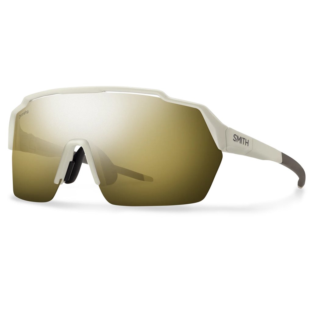 Smith Shift Split MAG ChromaPop Glasses - Matte Bone - Black Gold