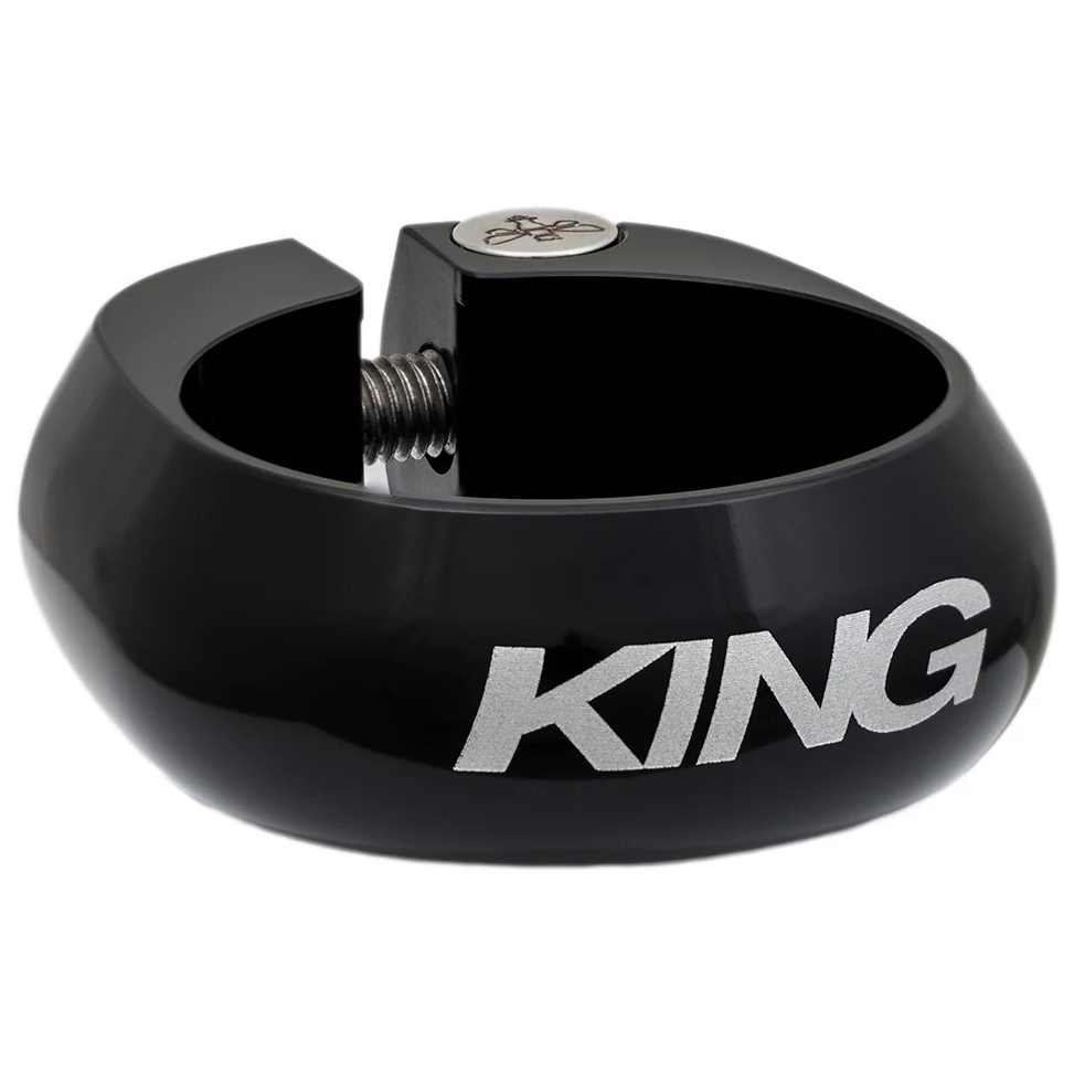 Chris King Saddle Clamp - 36.4mm - matte midnight | BIKE24