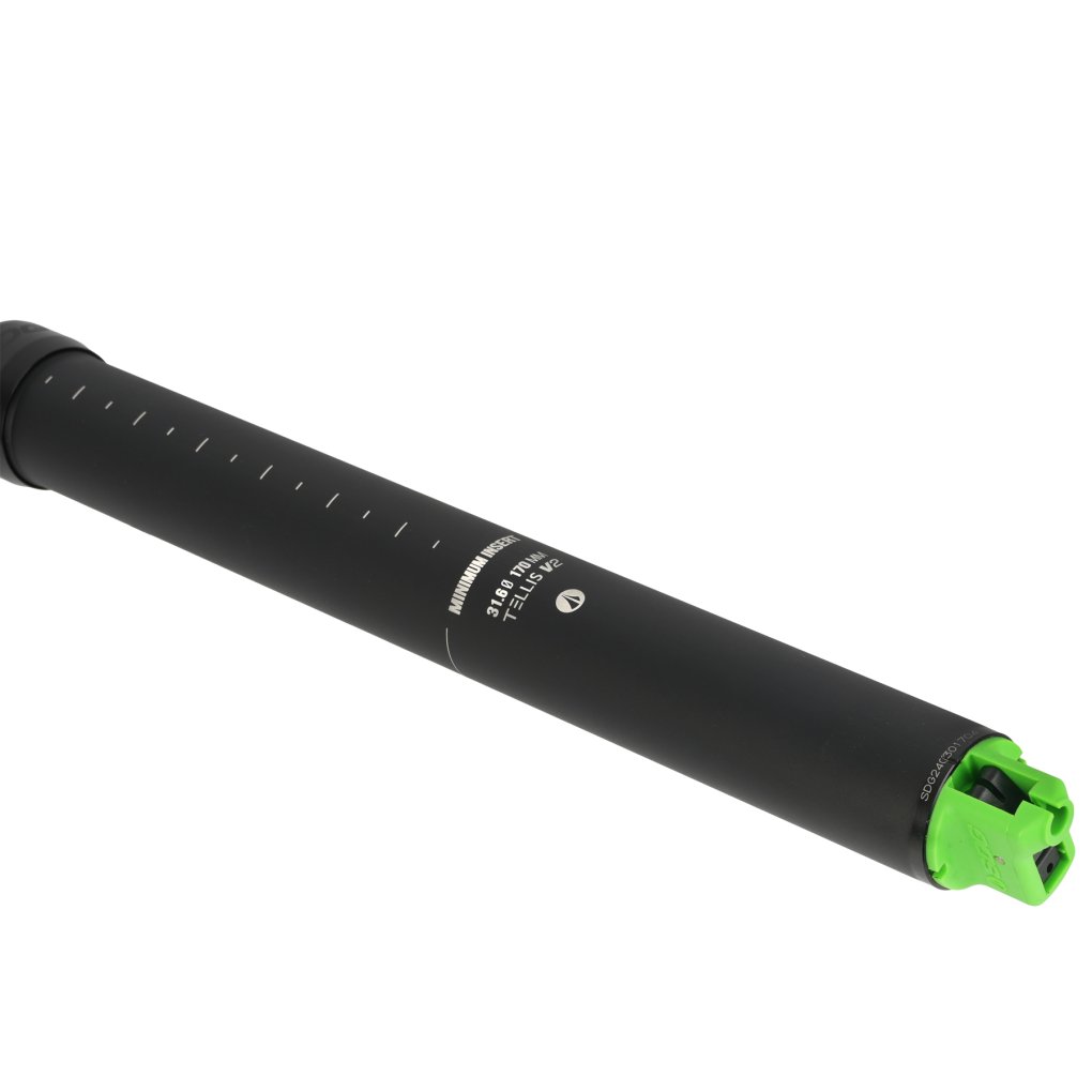 SDG Tellis V2 Dropper Seatpost + Remote Lever 2.0 - Travel 200mm