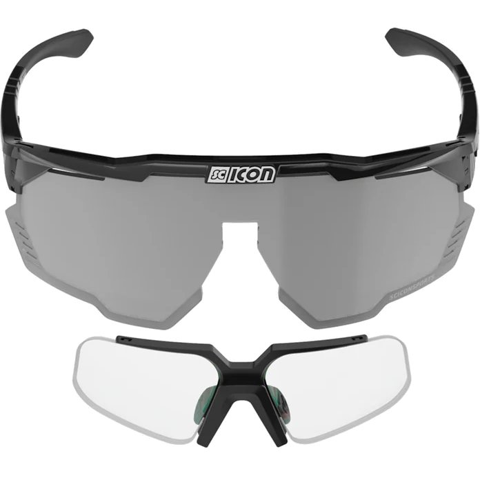 Scicon Aeroshade Kunken RX Glasses - Black Gloss - Multimirror