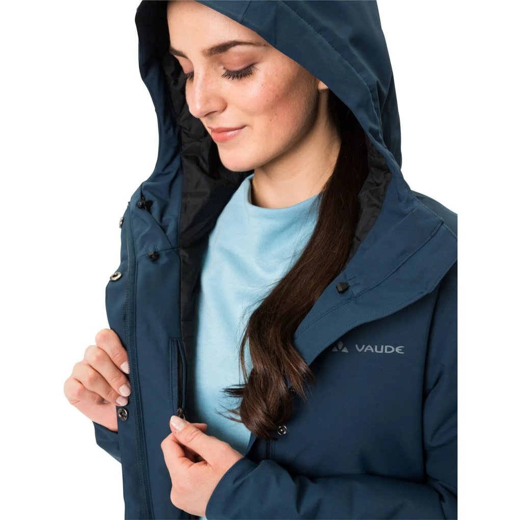 parka coats vaude women&#039;s cyclist padded parka