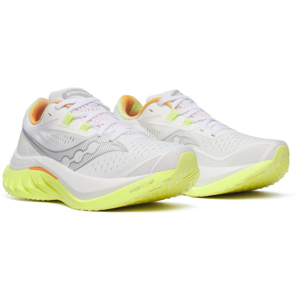 Saucony Endorphin Speed Laufschuhe Damen white/sunny BIKE24