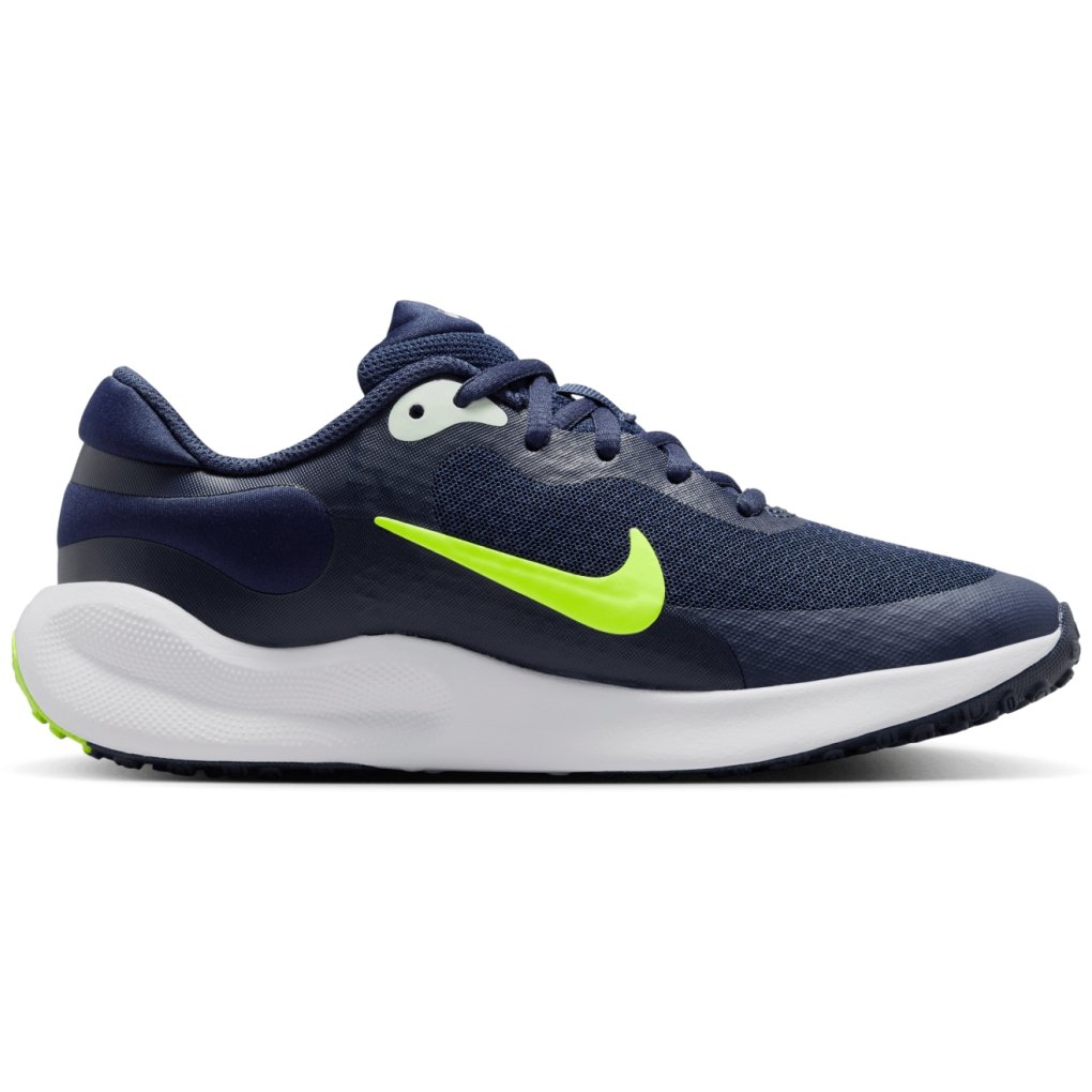 Nike Revolution Shoes GS Kids midnight navy/volt-volt tint