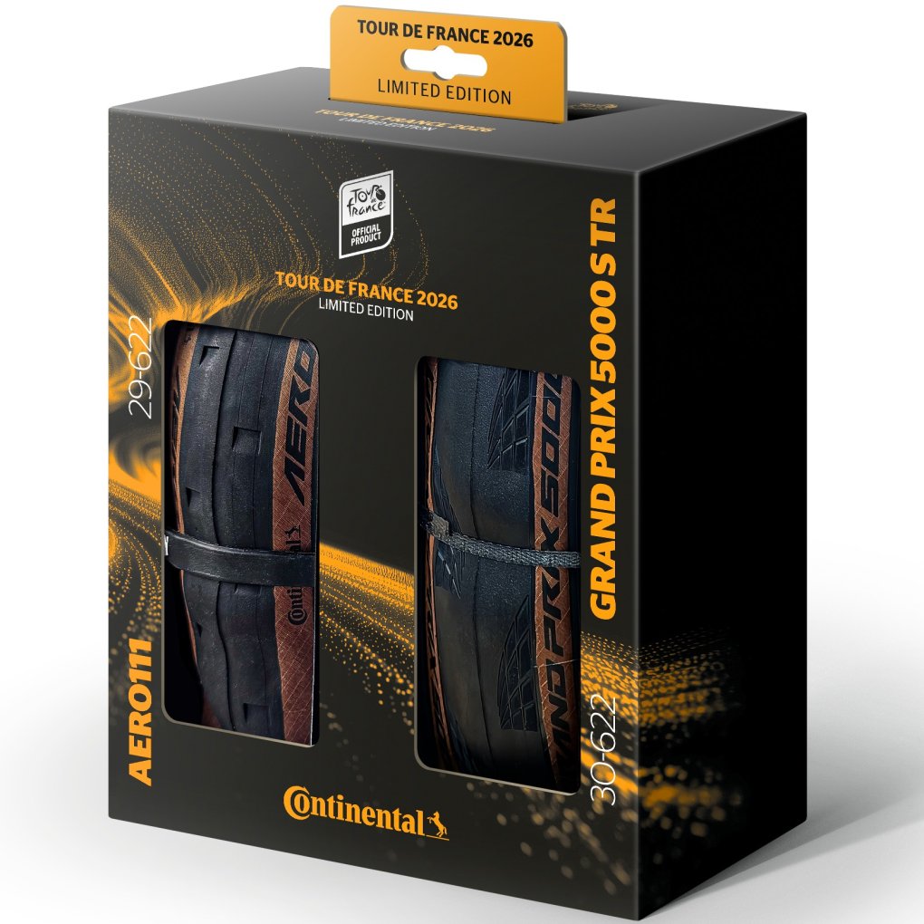 Continental AERO 111/GP 5000 S TR Folding Tires - Tour de France