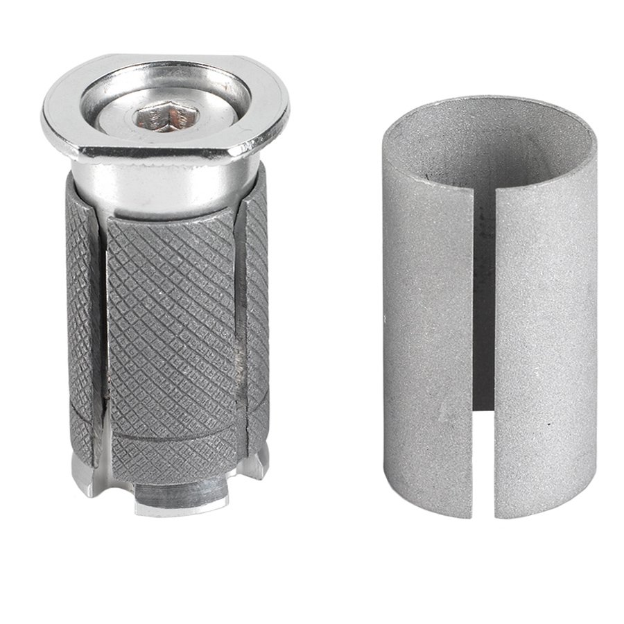 XLC Accessoires A-Head Plug AP-S01 Alu 1 1/8 inch, zwart, 8 x 8 x 8 cm