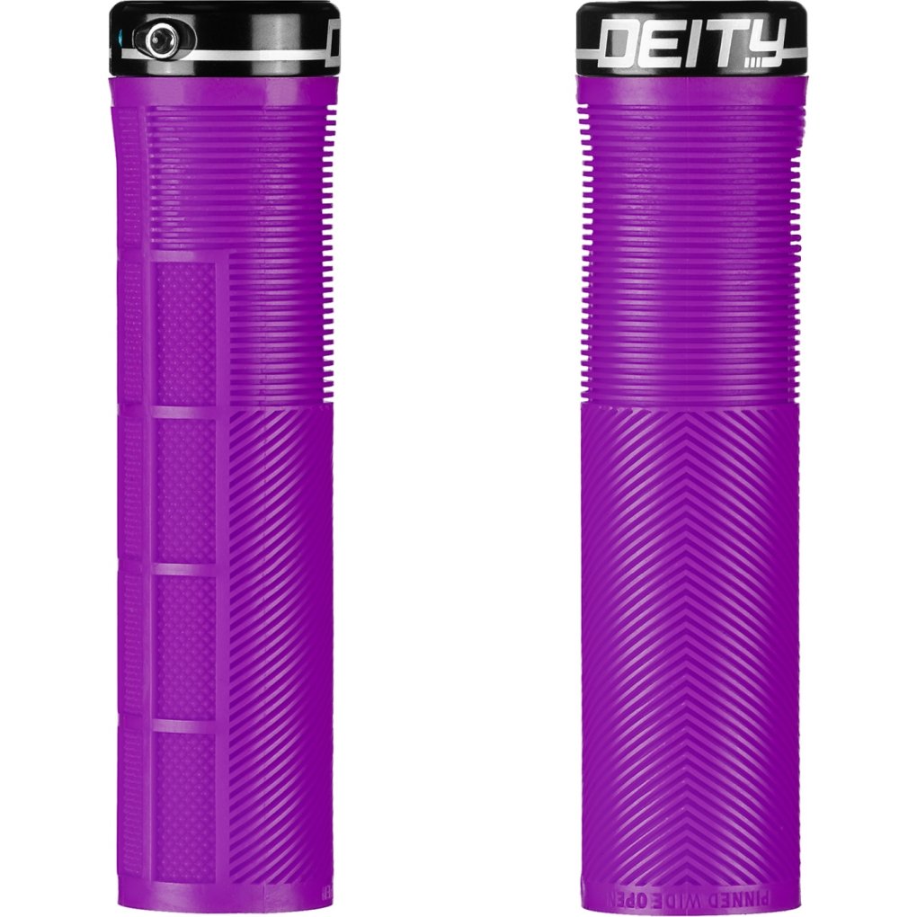 DMR Sect Flansch Impugnature Per Manubrio Bici, 140x29.8mm, Colore Viola, Modello DMR-G-S - 2