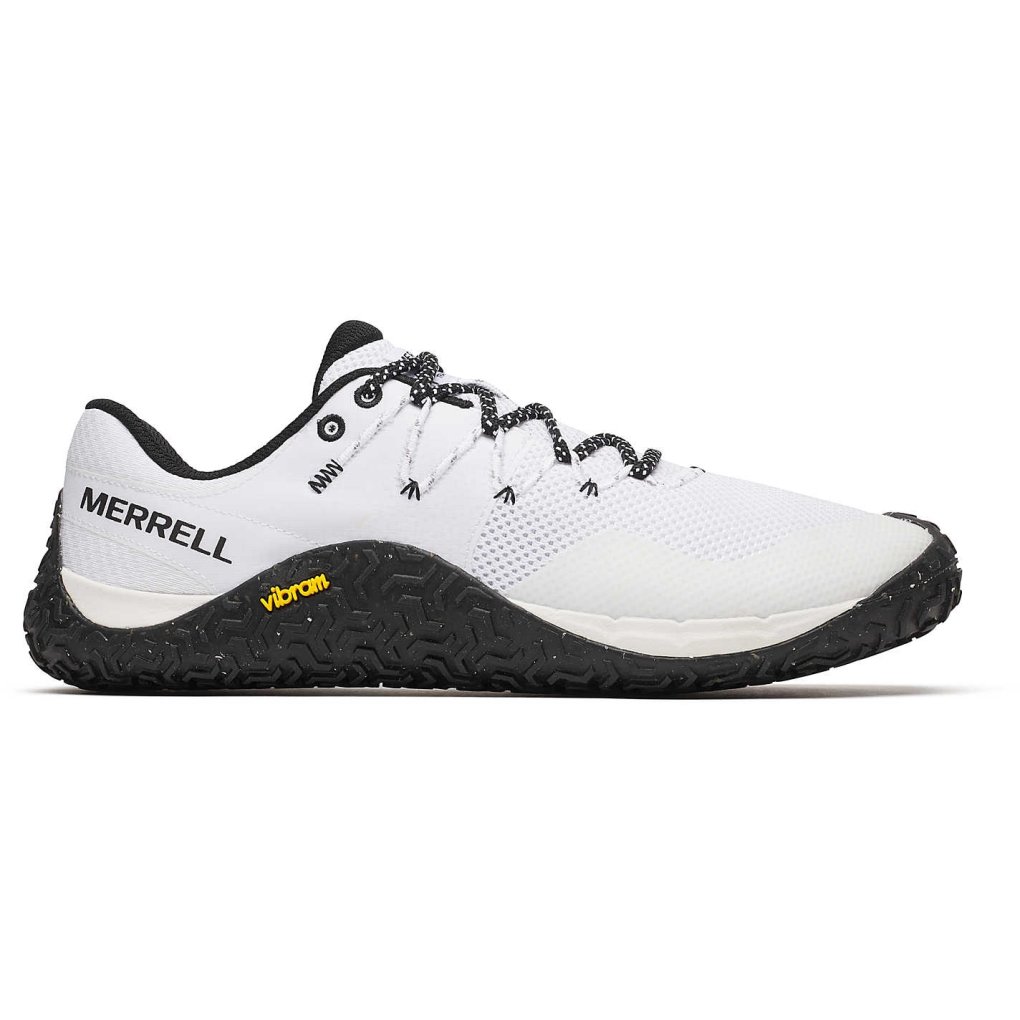Merrell Trail Glove Barefoot Shoes Men white/black BIKE24
