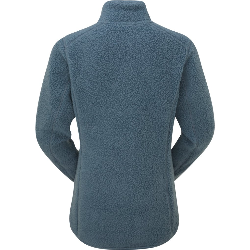 Rab Shearling Fleece Jacket Women orion blue BIKE24